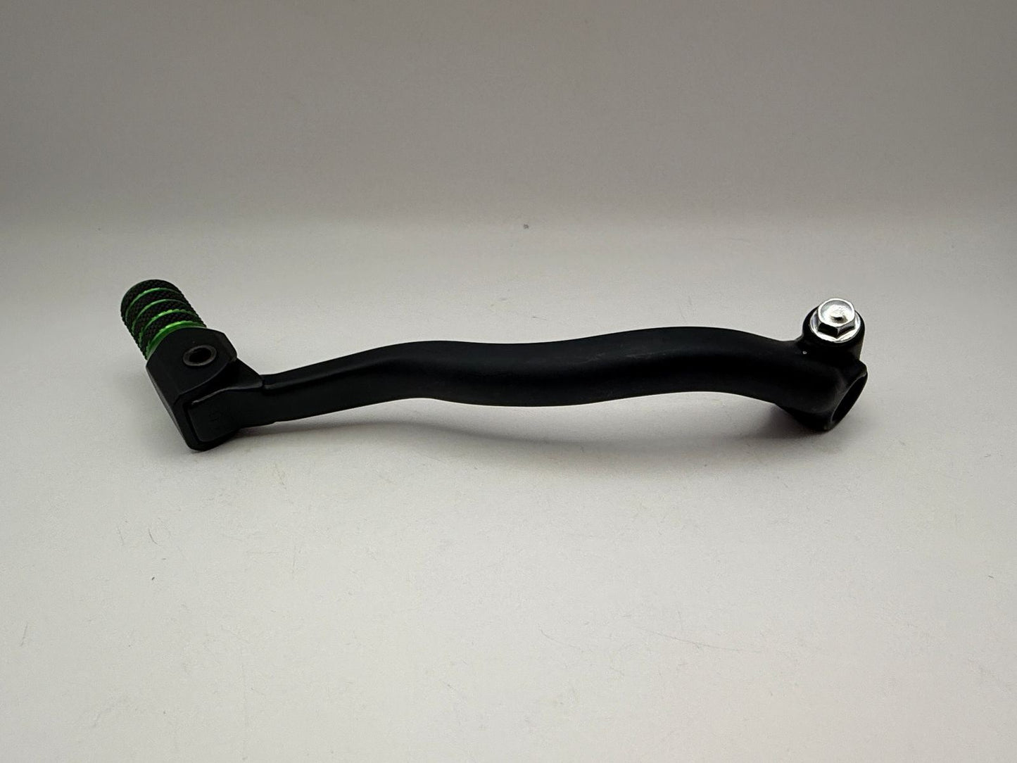 Gear Lever Alloy Black with Green Tip Kawasaki KX250F 06-08