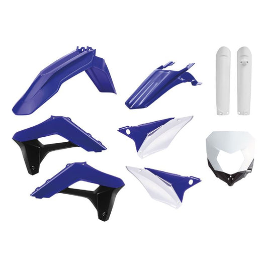 POLISPORT PLASTIC KIT + FORK GUARDS SHERCO SE-R/SE-F 17-23, OEM 17-20
