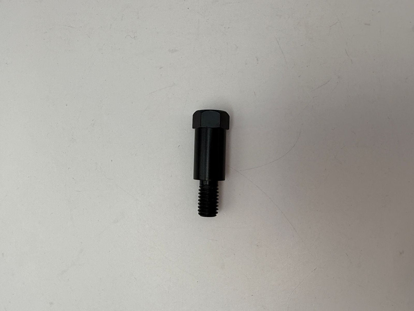 Mirror Adaptor Black 8mm Internal Thread to 8mm Yamaha External Thread
