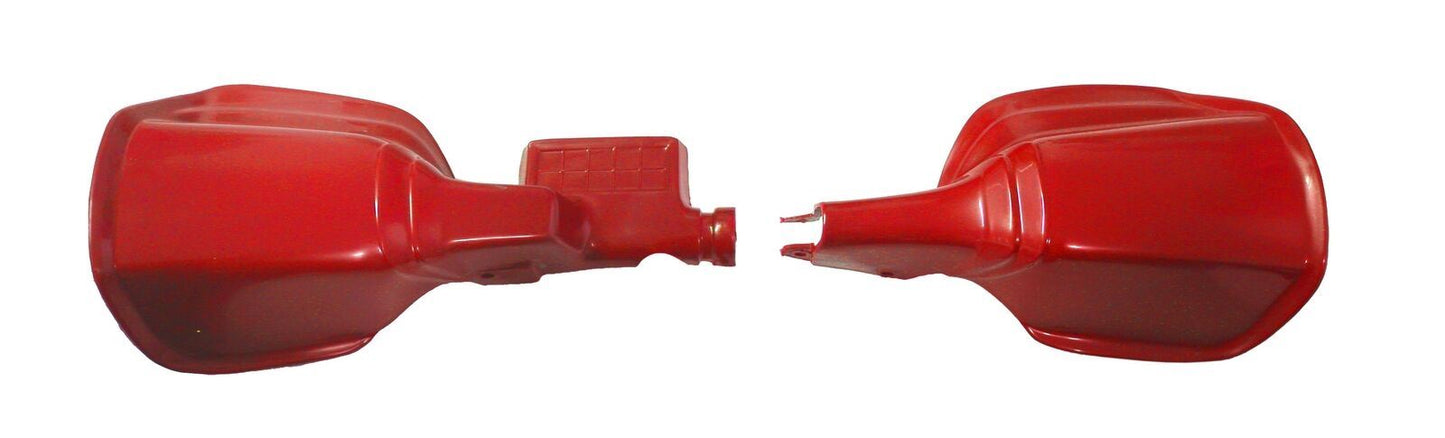 Hand Guards Disc Red (Pair)