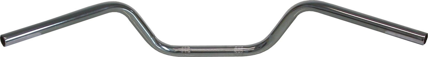 Handlebar Chrome 4.50" Rise Narrow Mounting at Top Yoke