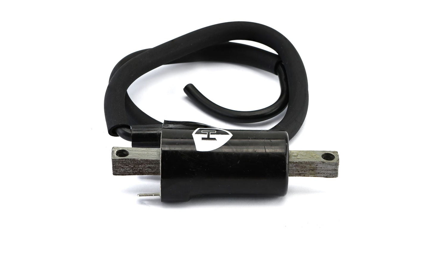 Ignition Coil 12v CDI Single Lead 2 Terminals (100mm Centres) (P:5.16Oh, S: 13.20KOh)