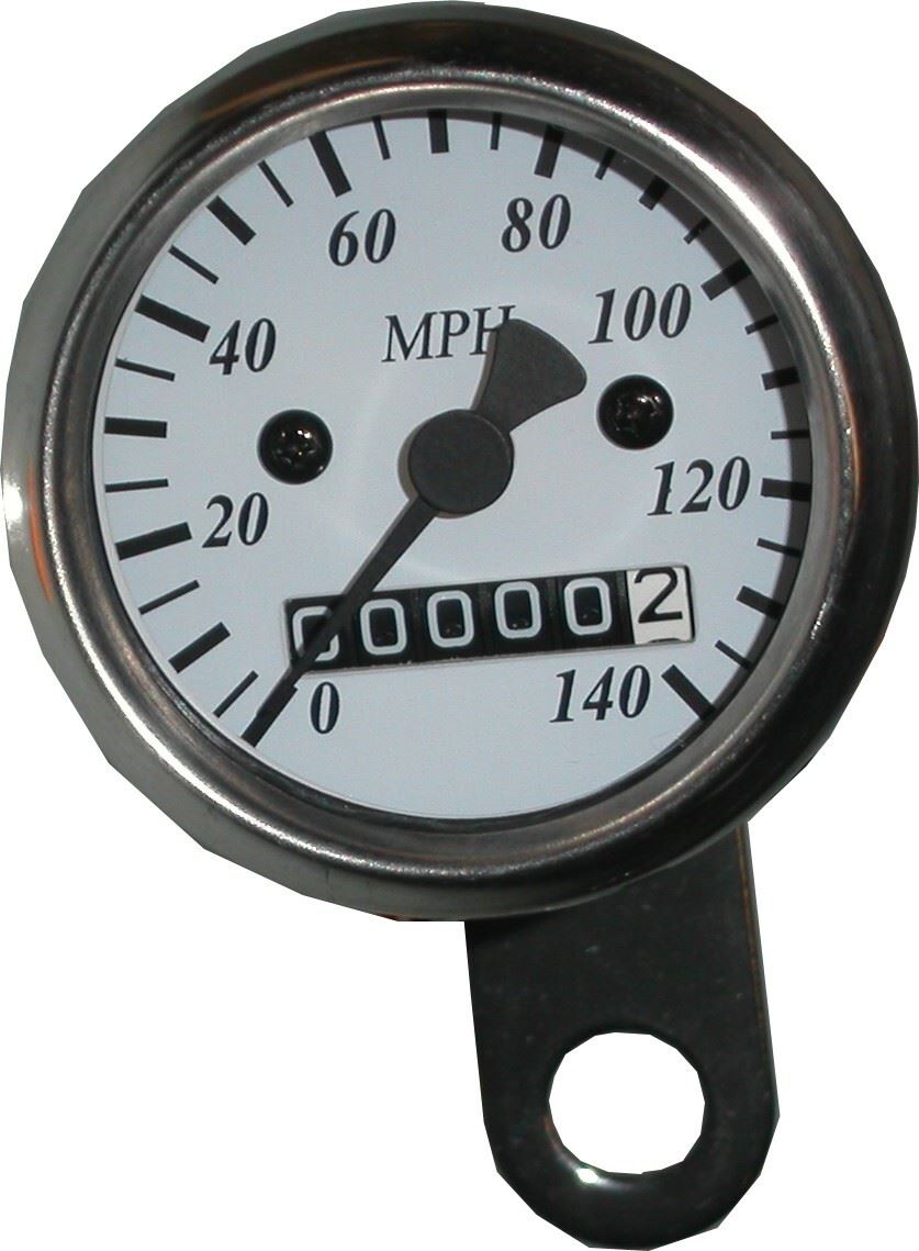 Speedo 48mm 2:1 MPH White face with Stainless Body