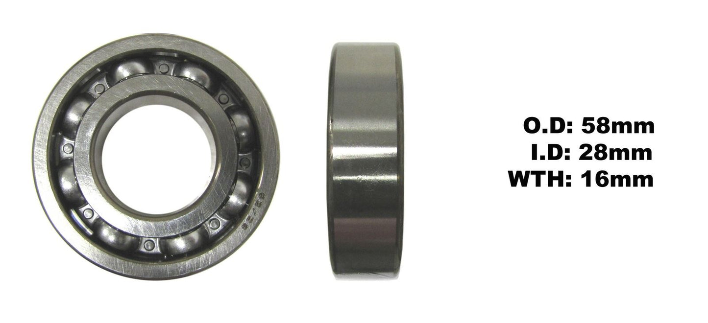 Bearing NTN 62/28(I.D 28mm x O.D 58mm x W 16mm)