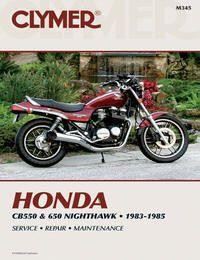 Clymer Manual For Honda CB550 & 650 83-85