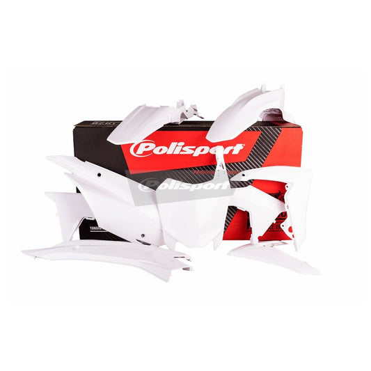 POLISPORT PLASTIC KIT HONDA CRF110 2013-2018, WHITE