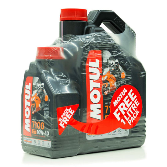 Motul 7100 10w40 4T 100% Synthetic 4 Litre