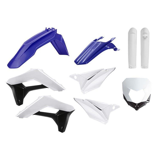 POLISPORT PLASTIC KIT + FORK GUARDS SHERCO SE-R/SE-F 17-23, OEM 21-23