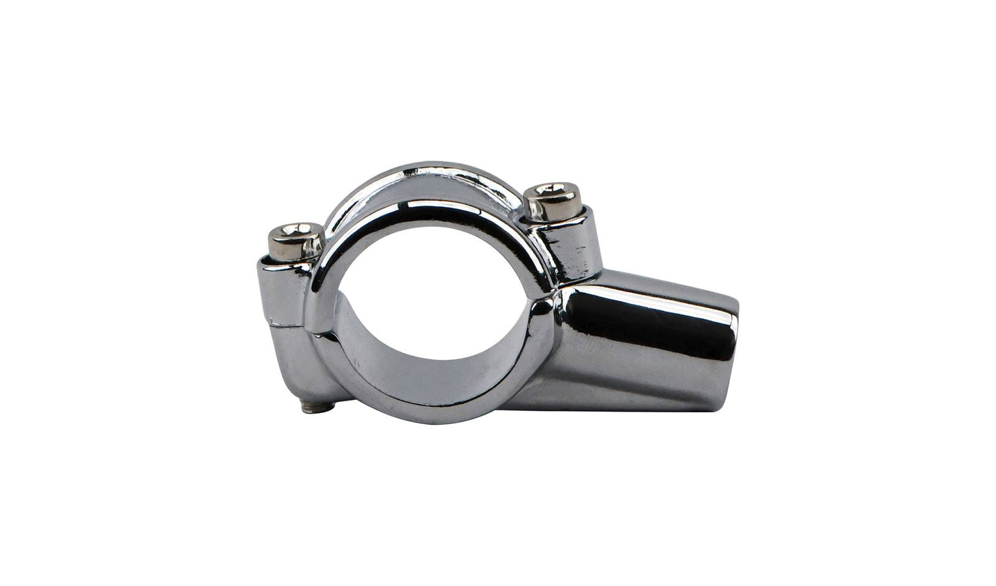 Mirror Clamp 10mm Chrome Universal For 1'' Handlebars