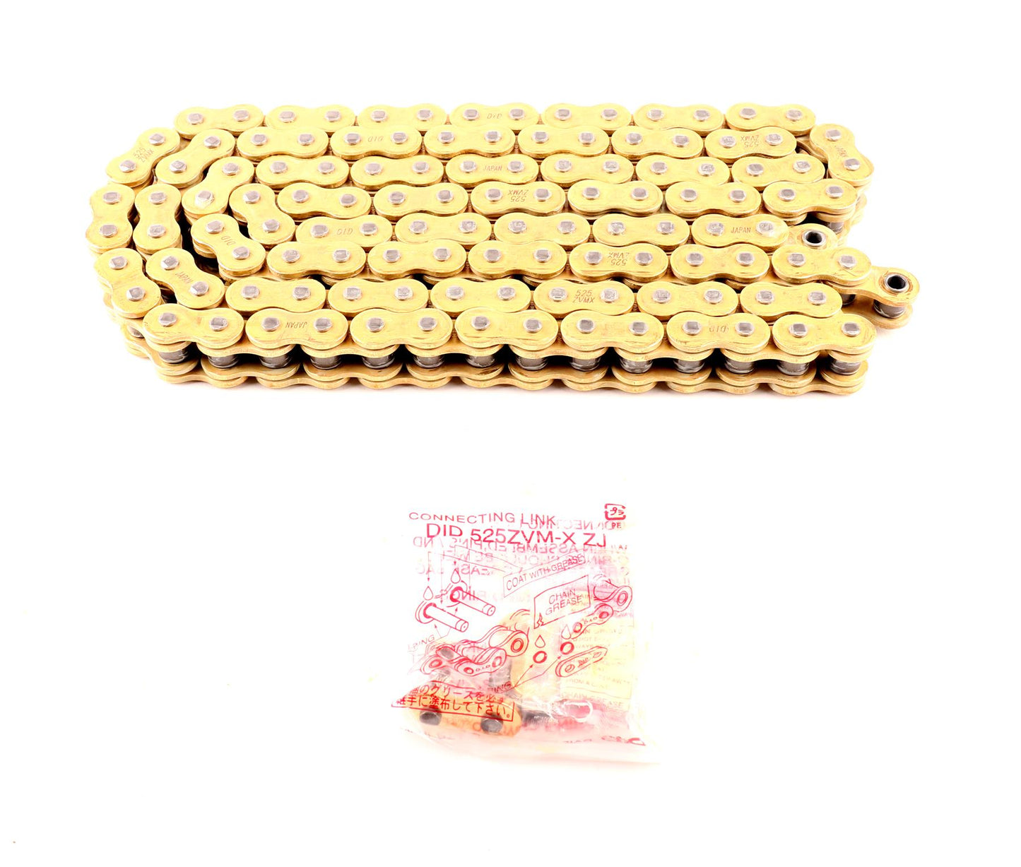 Chain DID 525VXGB-120 X-Ring(Gold)