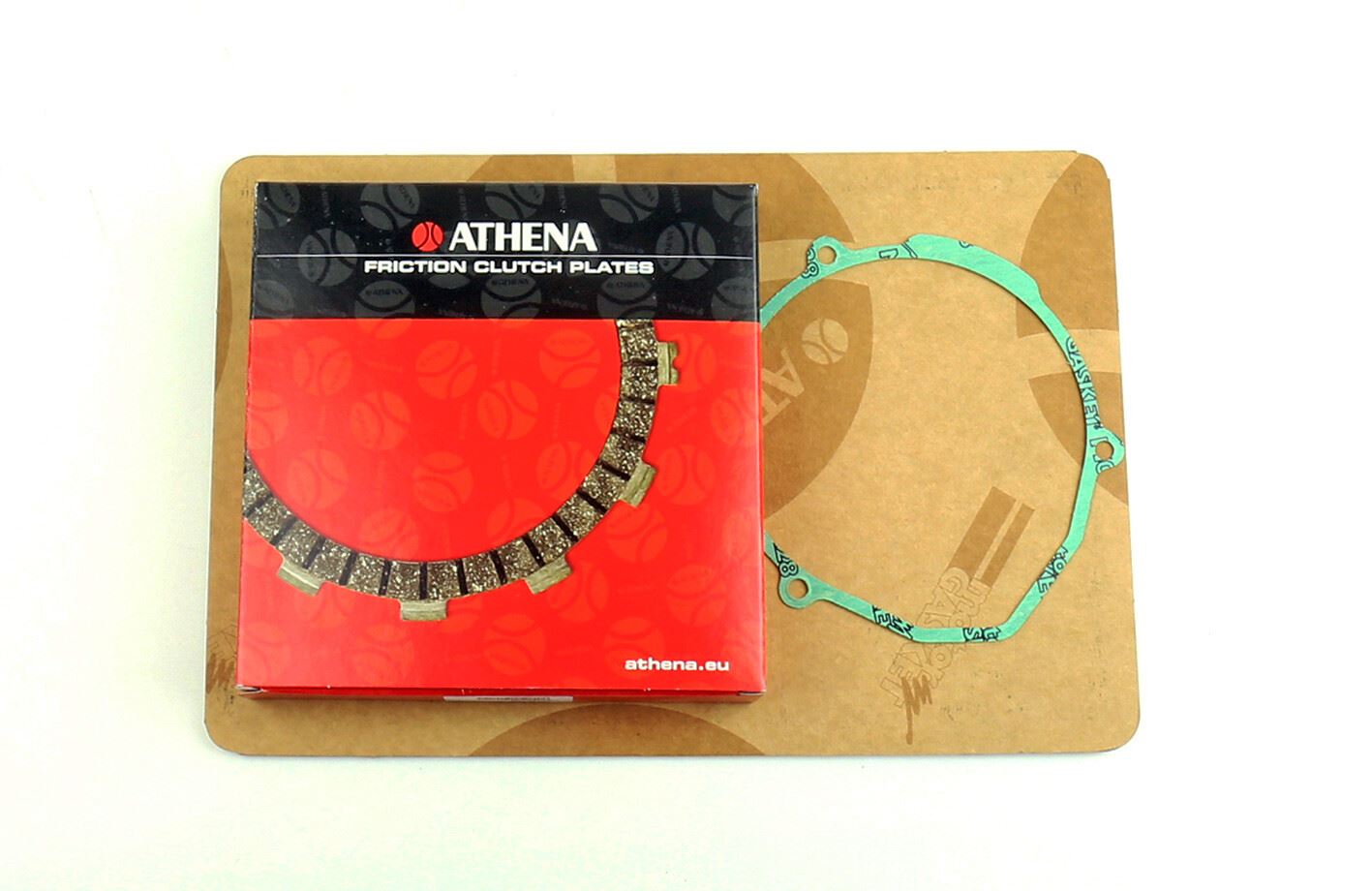 Athena Clutch Friction Plate & Cover Gasket Kit Husqvarna CR250/360 95-98, WR250/360 95-98