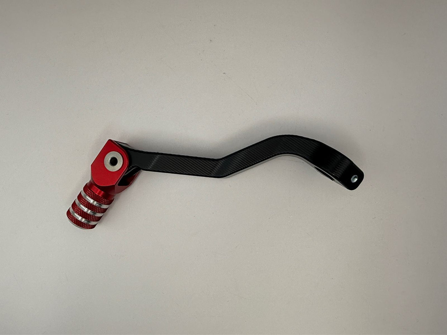 Gear Lever Billet Aluminum Red Tip fits Honda CRF250R 04-09, CRF250X 04-15