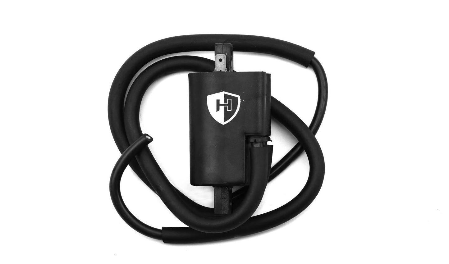 Ignition Coil 12v CDI Twin Lead 2 Spade(90mm)Late Suz/Yam