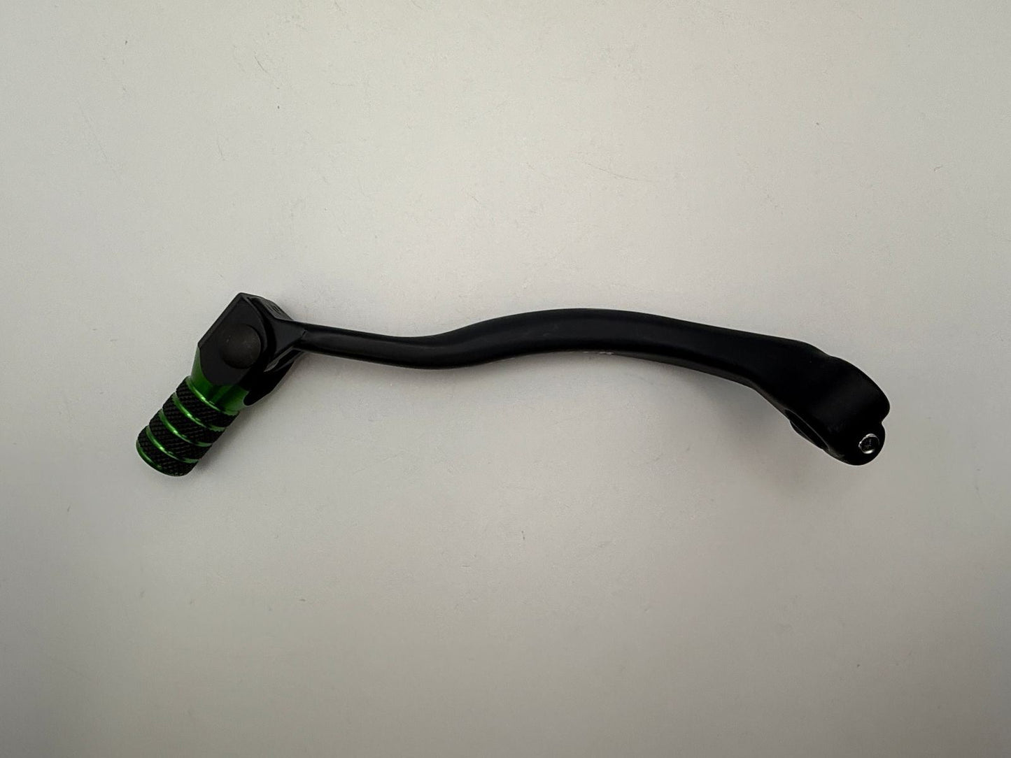 Gear Lever Alloy Black with Green Tip Kawasaki KX250F 06-08
