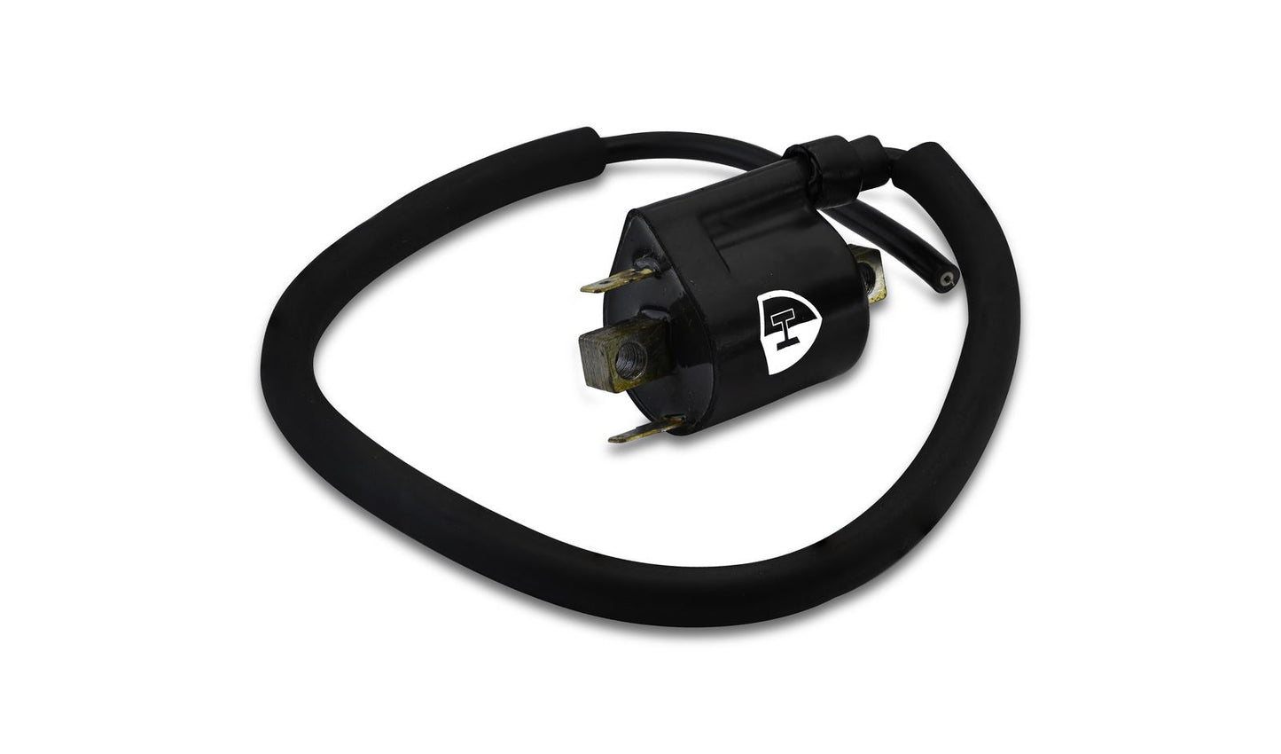 Ignition Coil 12v TCI Single 2 Spades Yamaha 3C1,2MB,5YU 55mm Centres P:2.20 - S:10.10
