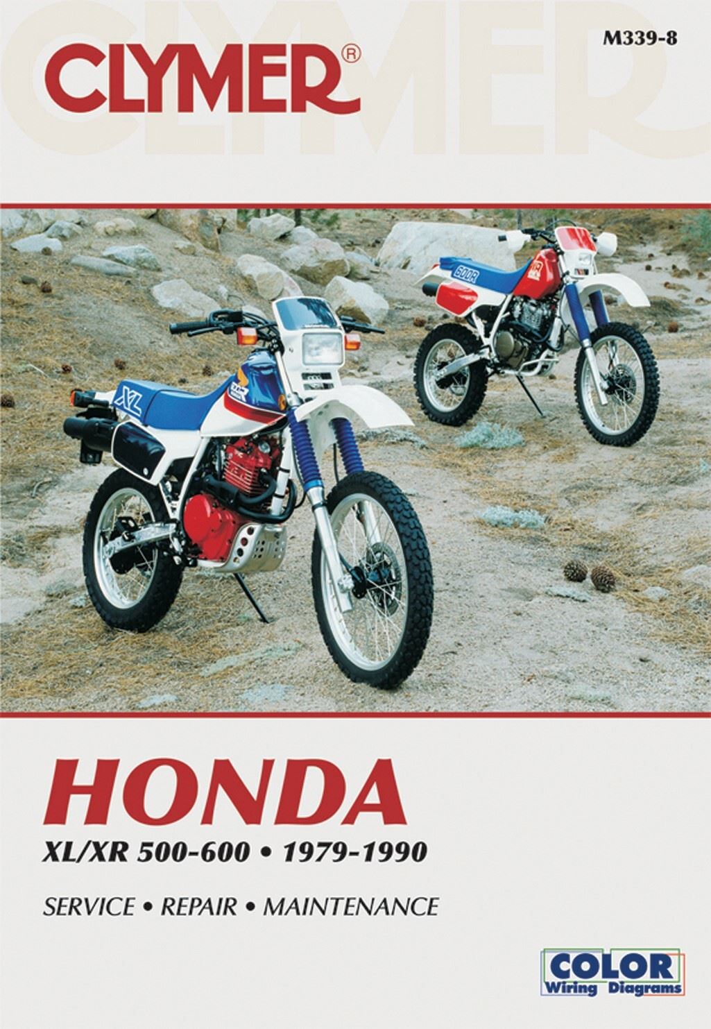 Clymer Manual For Honda XL, XR500-600 79-90