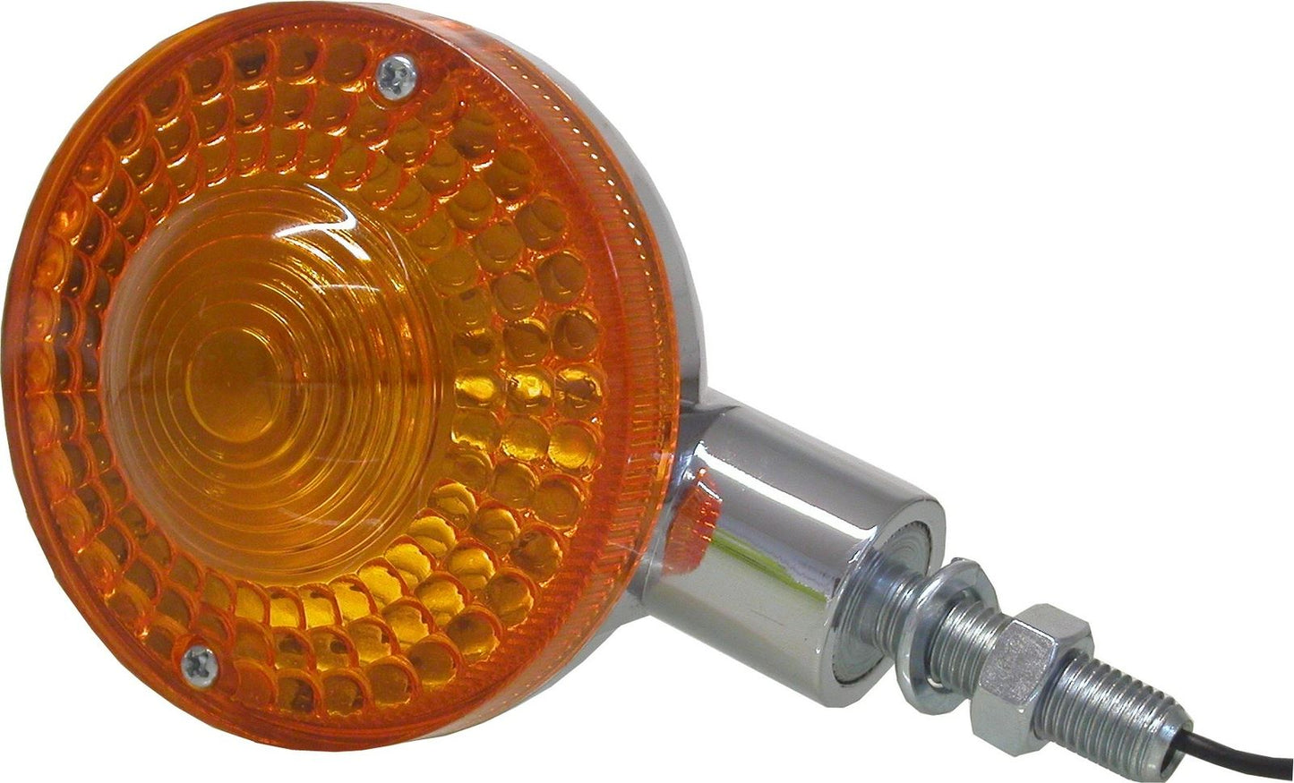 Indicator Yamaha XS250, XS400, XS750 Short Stem (Amber) (Stem 21mm)