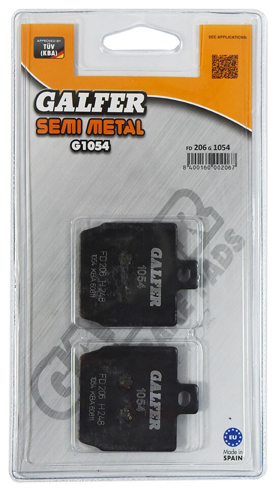 Galfer Brake Pad FD206,AD128,FA268,FBD2062,SBS731,VD960