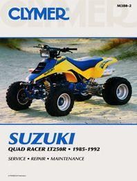 Clymer Manual For Suzuki Quadracer LT250R 85-92