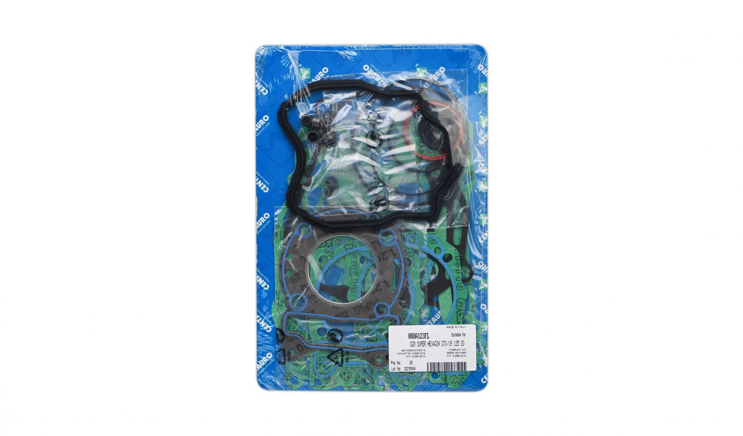 Centauro Full Gasket Set Piaggio 125 Superhexagon 00-03, X9 01-02, Gilera DNA 125 01-03