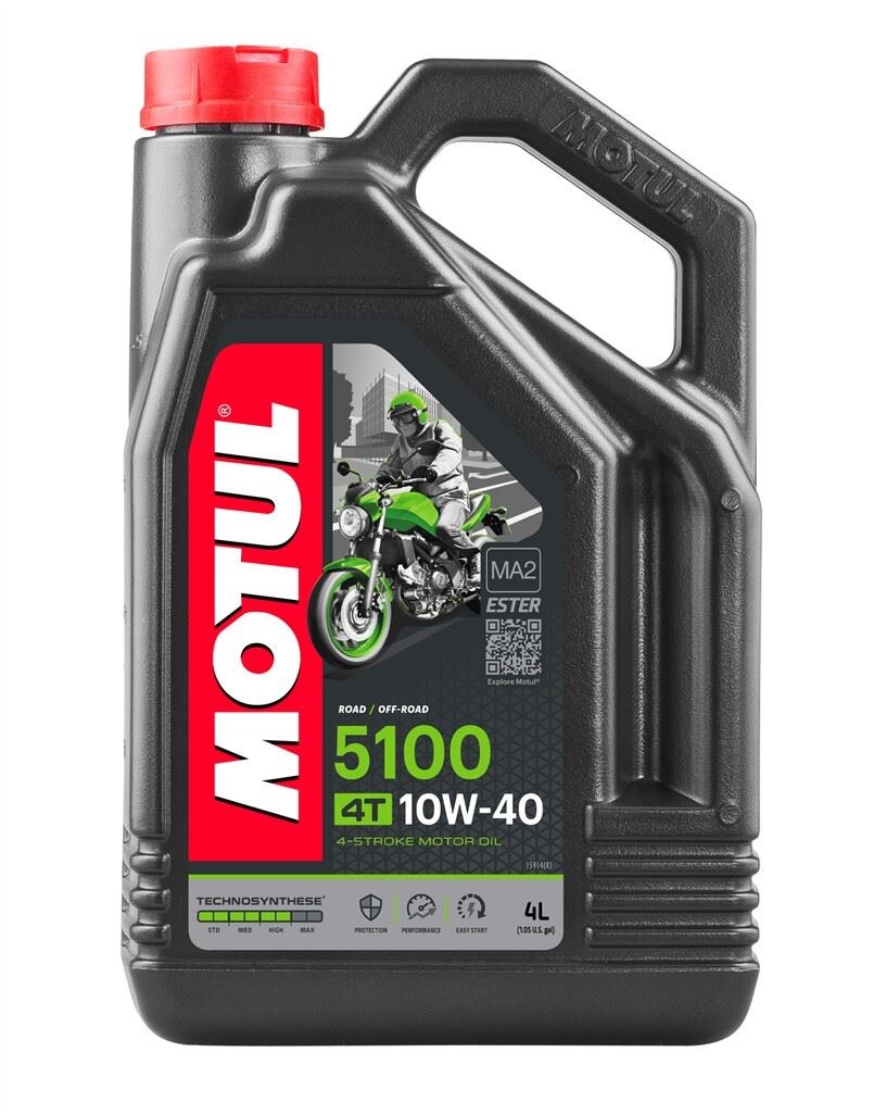 Motul 5100 10w40 4T Semi Synthetic 4 Litres