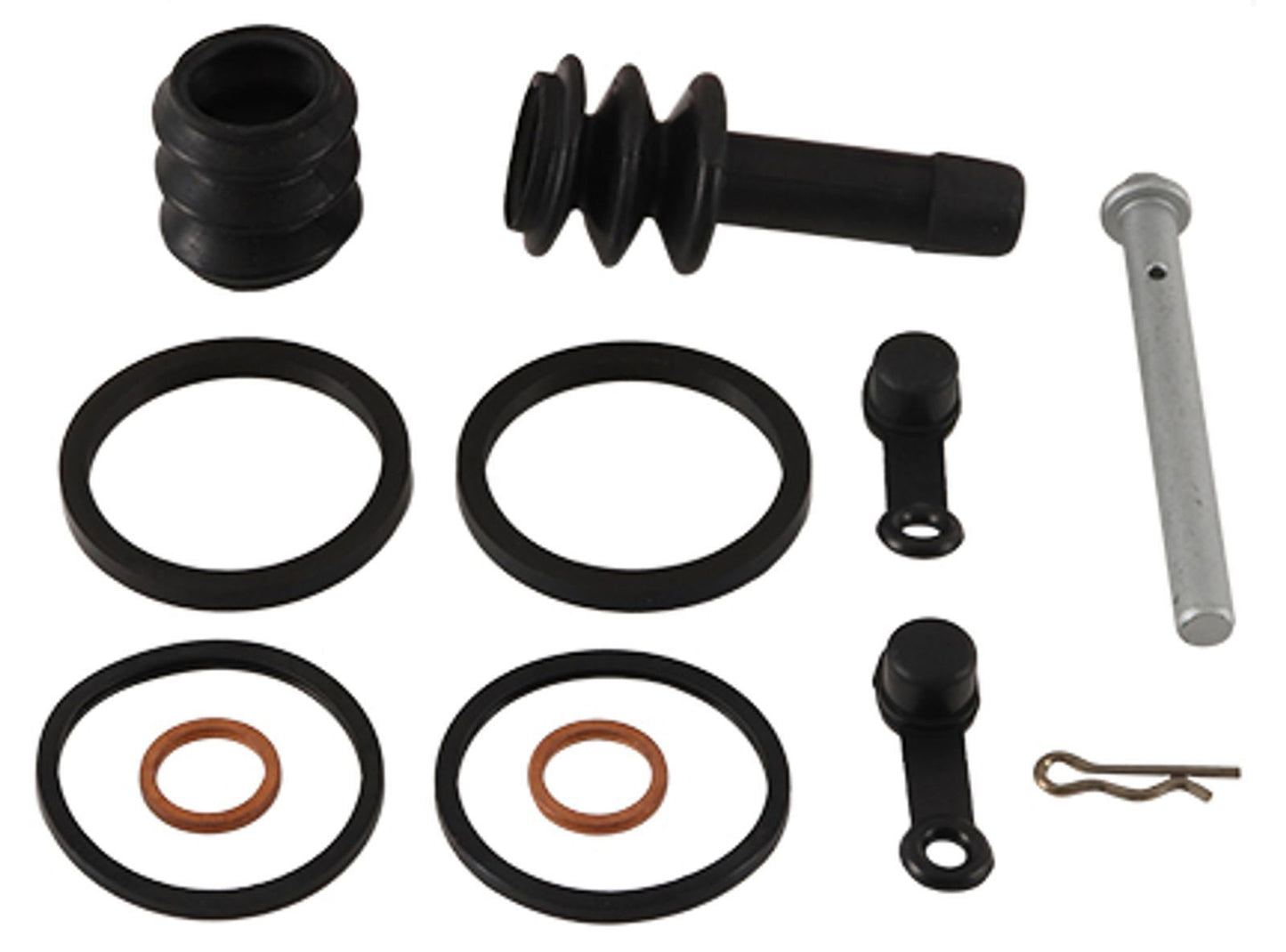 Caliper Rebuild Kit Rear Kawasaki VN1500L NOMAD FI 00-04, VN1600 Classic 03-08, VN1600 Mean Streak 2004, VN1600 Mean Streak 05-08, VN1600 Nomad 05-08, VN1700 CLASSIC 09-13, VN1700 NOMAD 2014, VN1700 NOMAD 09-13, VN1700 VAQUERO 11-22, VN1700 VAQUE