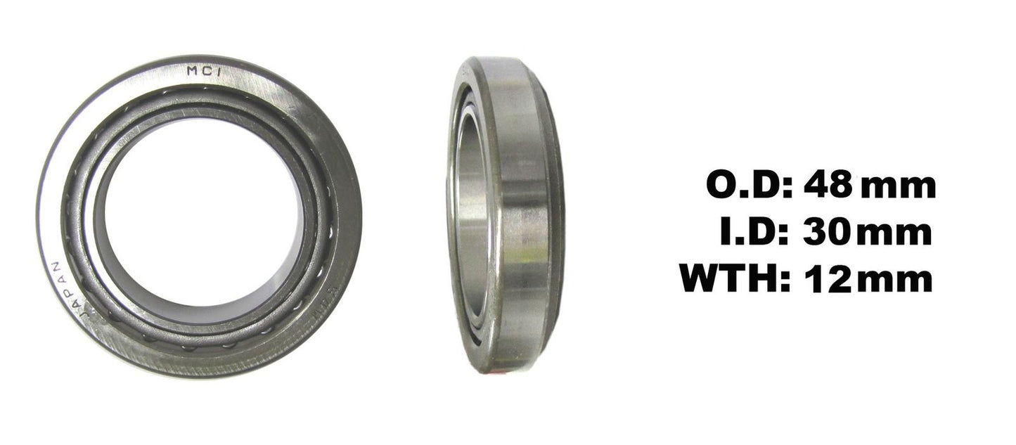 Taper Bearing 30 x 48 x 12