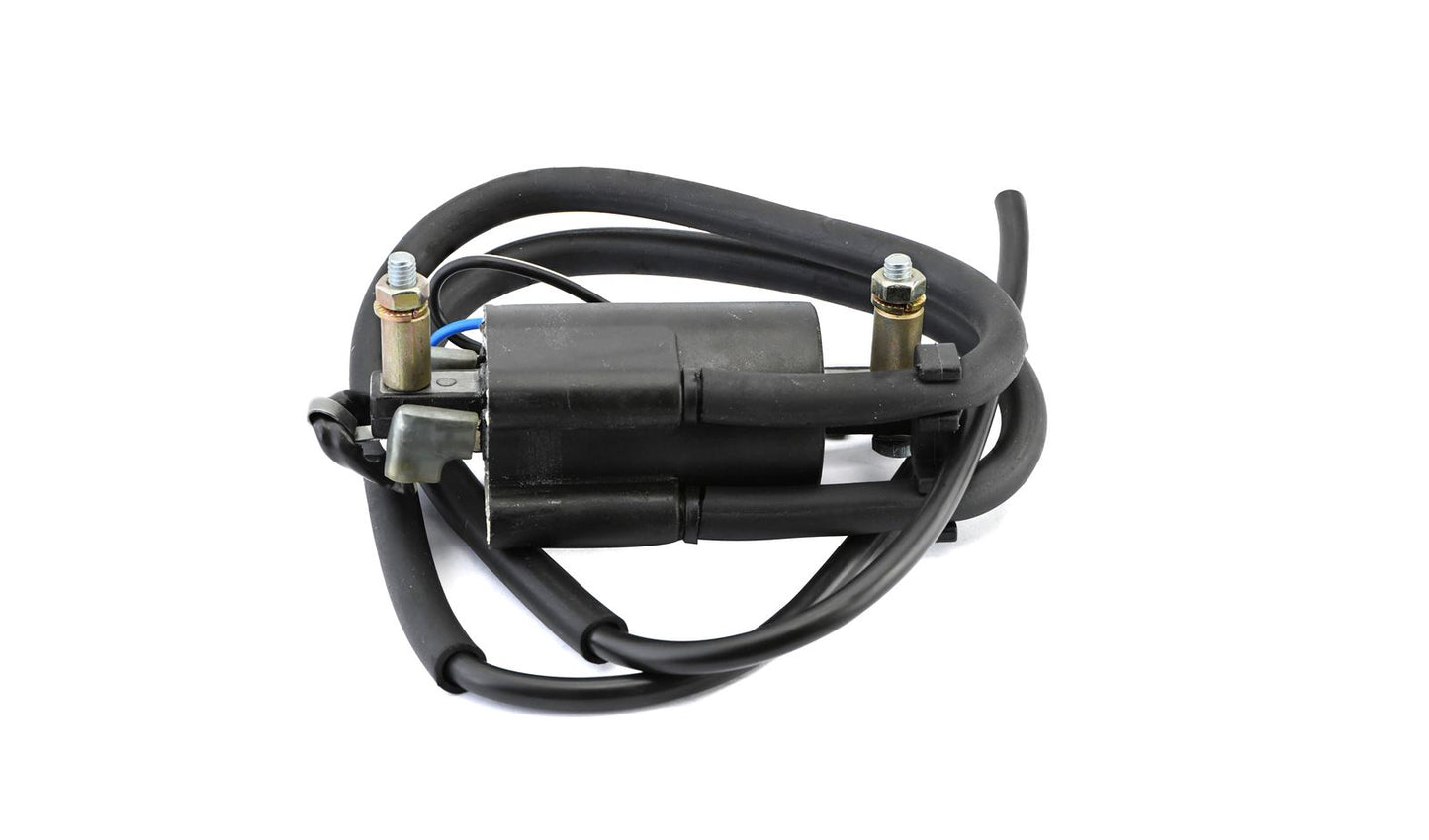 Ignition Coil 6v Points Twin Lead 2 Wires (100mm Centres) (P:2.33Oh, S: 17..50KOh)