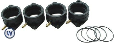 CARB TO HEAD RUBBERS FOR Kawasaki ZX-10 1988-90