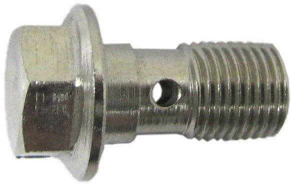 Stainless Steel Banjo Bolt 10mm x 1.00mm Single (Bolt Head)