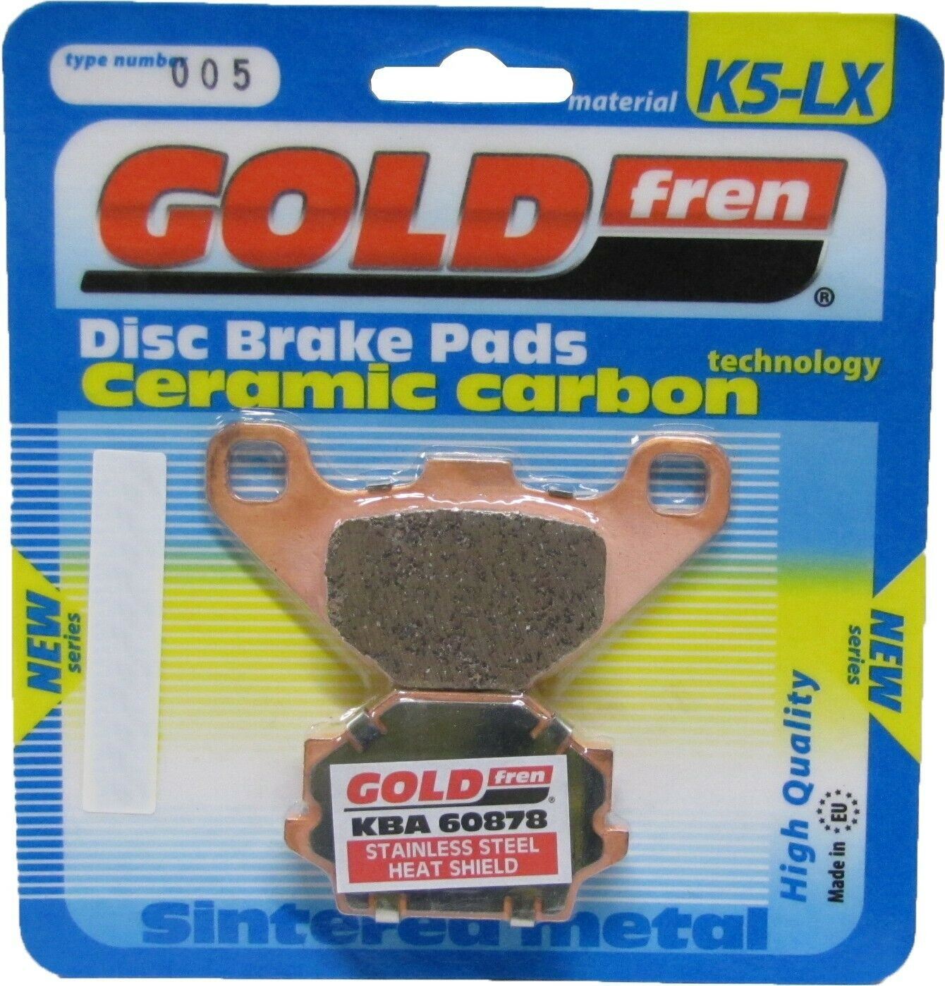 Goldfren Brake Pads K5-LX005, VD325, FA67, FDB314, SBS586, SBS546