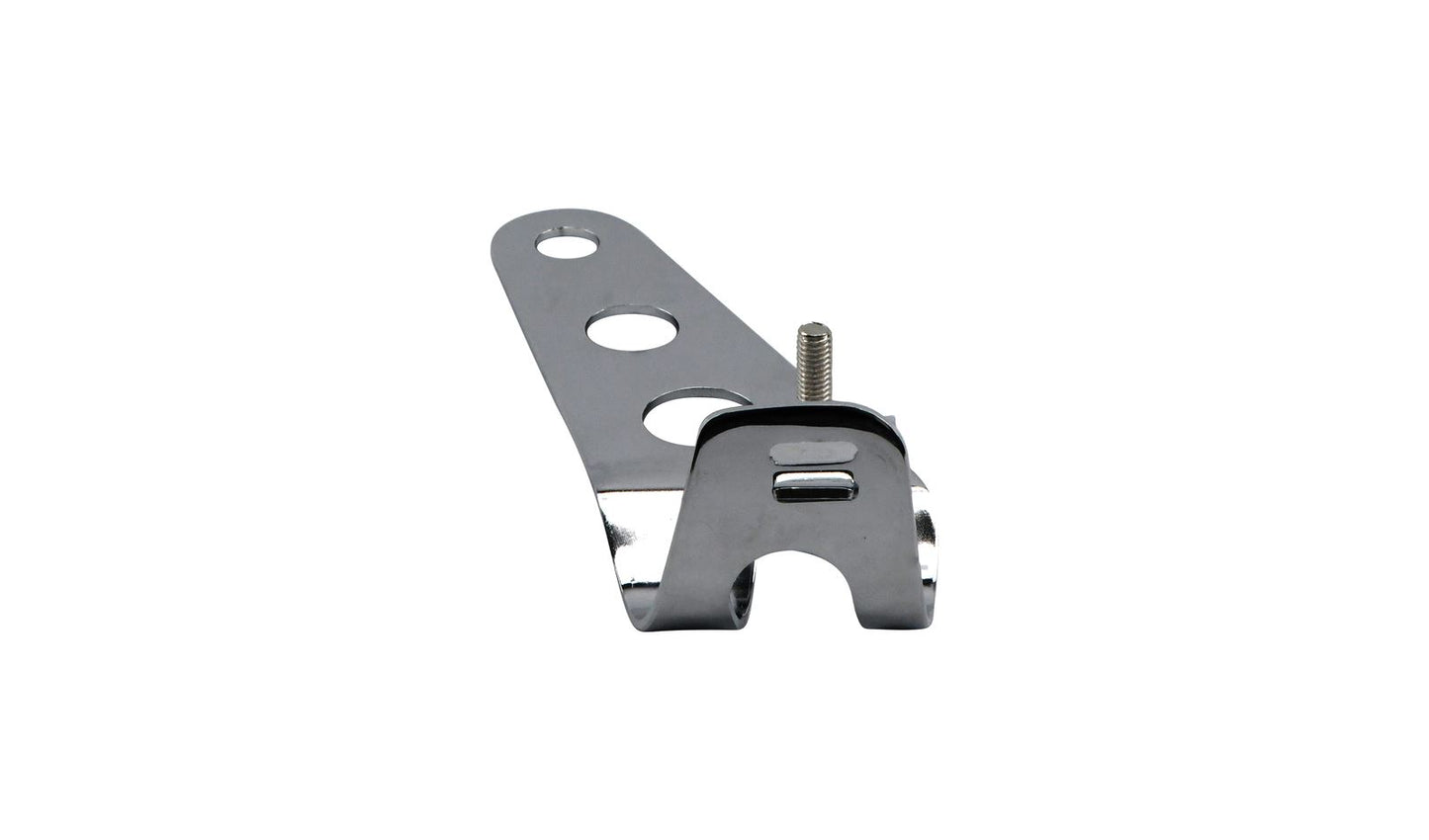 Headlight Brackets Chrome To Fit 30mm to 37mm Forks