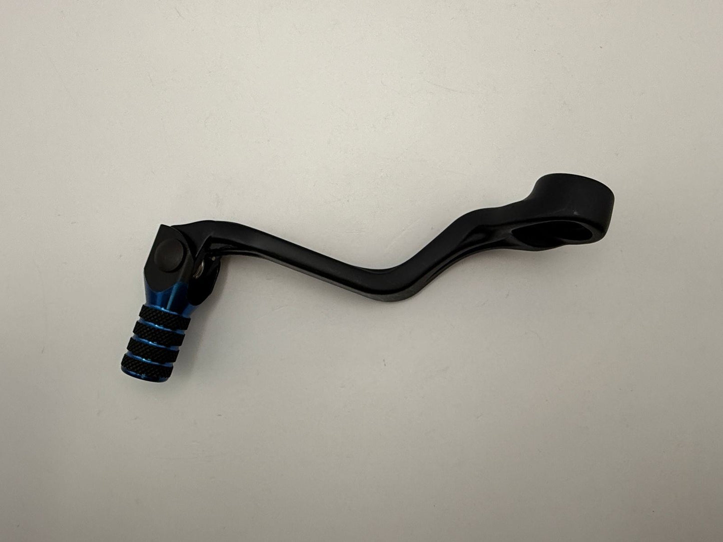 Gear Lever Alloy Black with Blue Tip KTM 65 SX 09-20, Husqvarna TC65 17-20