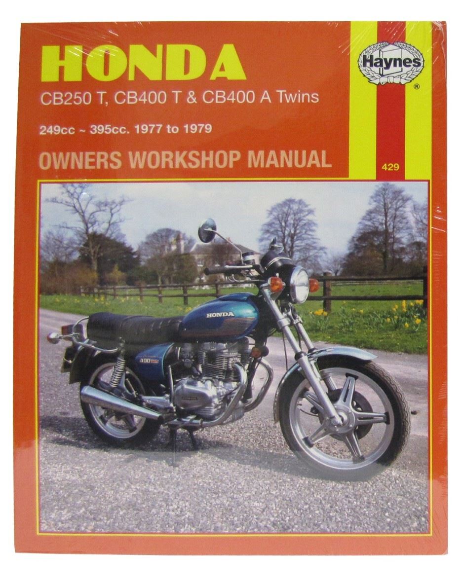 Haynes Manual Honda CB250T, CB400T & CB400A Twin