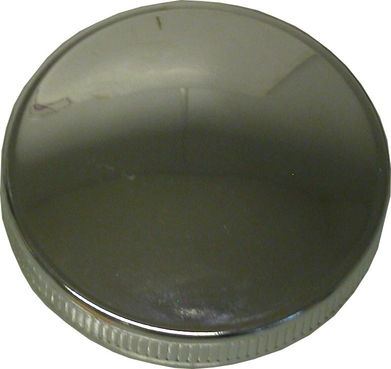 Petrol Cap Chrome as Harley Davidson 1973-1995 Non-Vented