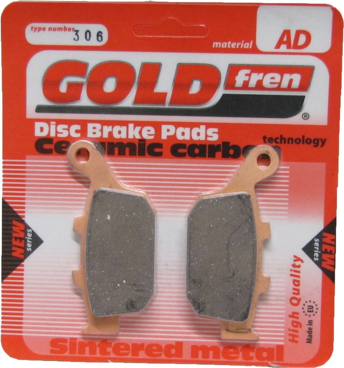 Goldfren Brake Pads AD306, FA496, SBS881