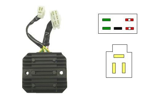 TourMax Regulator/Rectifier Honda VF500F 84-86 OE Ref: 31600-KAB-9001