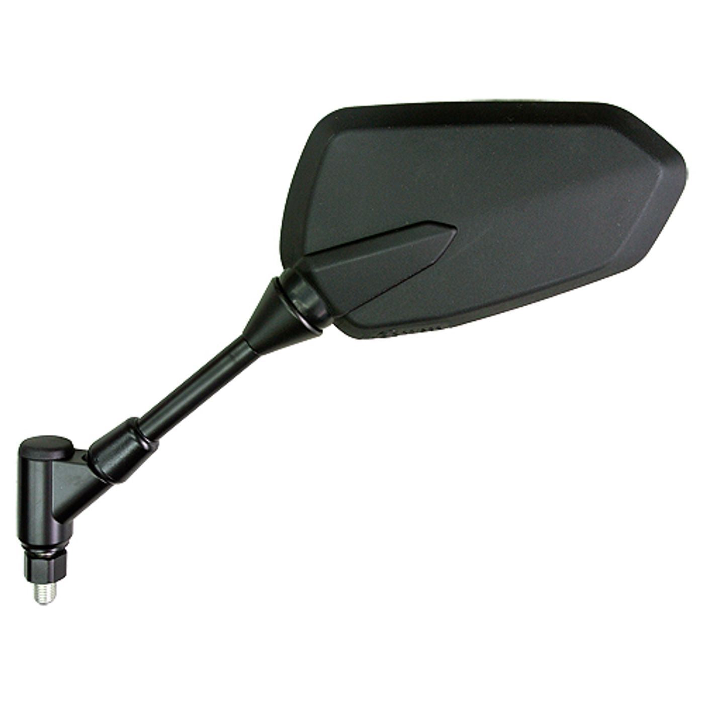 Mirror Left 10mm Black Yamaha FZ1-N Fazer 08-, MT-01 07- (E-Marked) OE Refs: 5YU-26280-20, 5YU-26280-21, 5YU-26280-30
