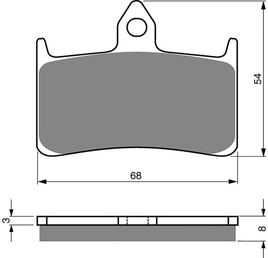 Goldfren Brake Pads AD069, VD154, FA187, FA144, FDB858