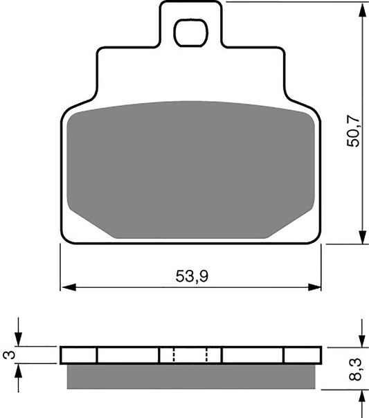 Goldfren Brake Pads AD170, FA301, SBS748, VD976