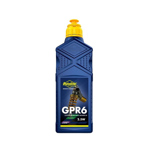 Putoline GPR6 2.5W Motocycle Shock Absorber Suspension Oil 1 Litre