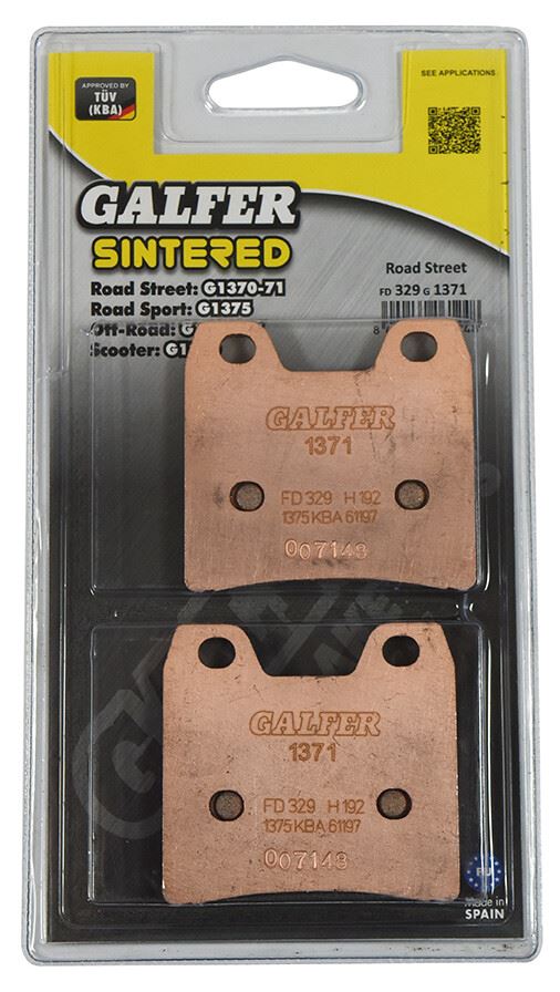 Galfer Brake Pad FD329,AD222,FA348,VD268,SBS770,FDB2150