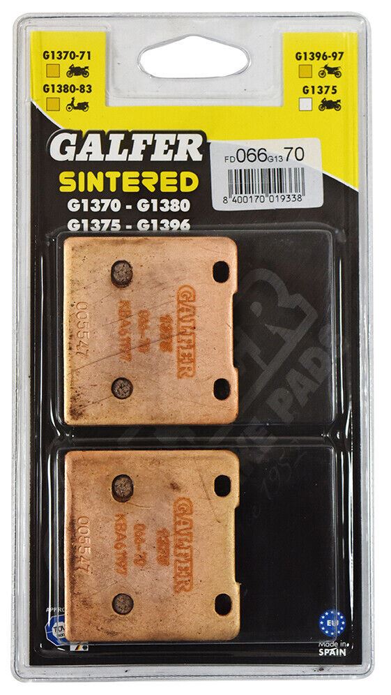 Galfer Brake Pad FD066,AD085,VD330,VD331,VD338,FA103,FDB389/R,SBS577