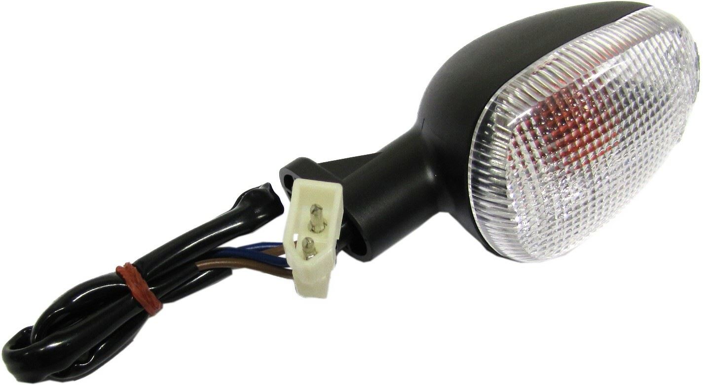Indicator Aprilia RSV1000 Front Left & Rear Right (Amber & Clear) (Stem 35mm)