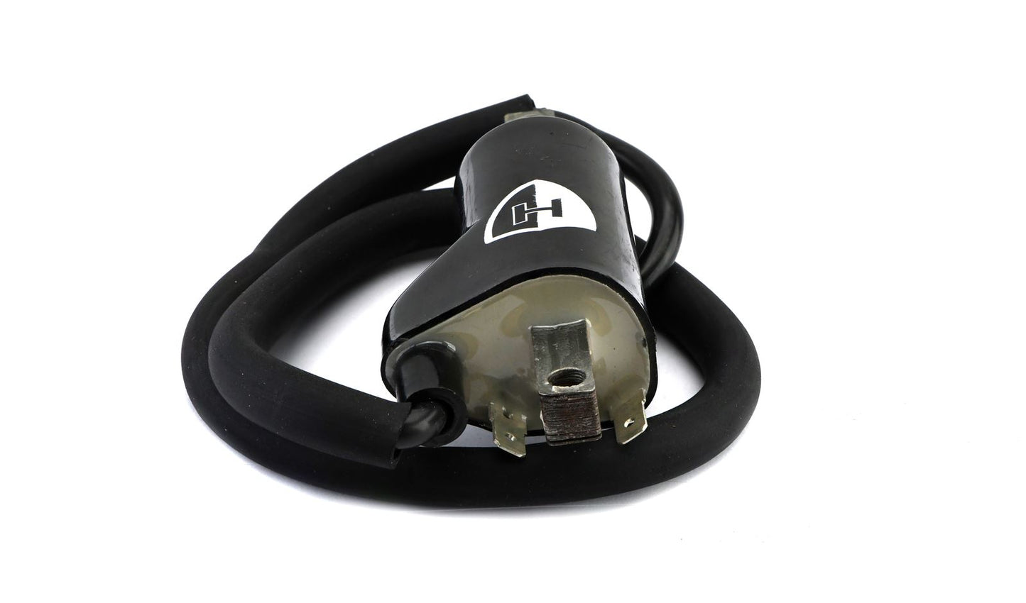 Ignition Coil 12v CDI Single Lead 2 Terminals (100mm Centres) (P:5.16Oh, S: 13.20KOh)