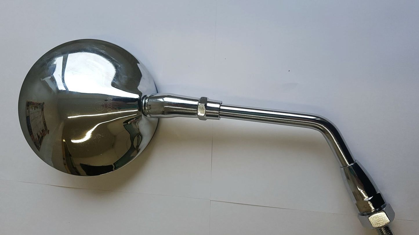 Mirrors 10mm Chrome Round Left & Right