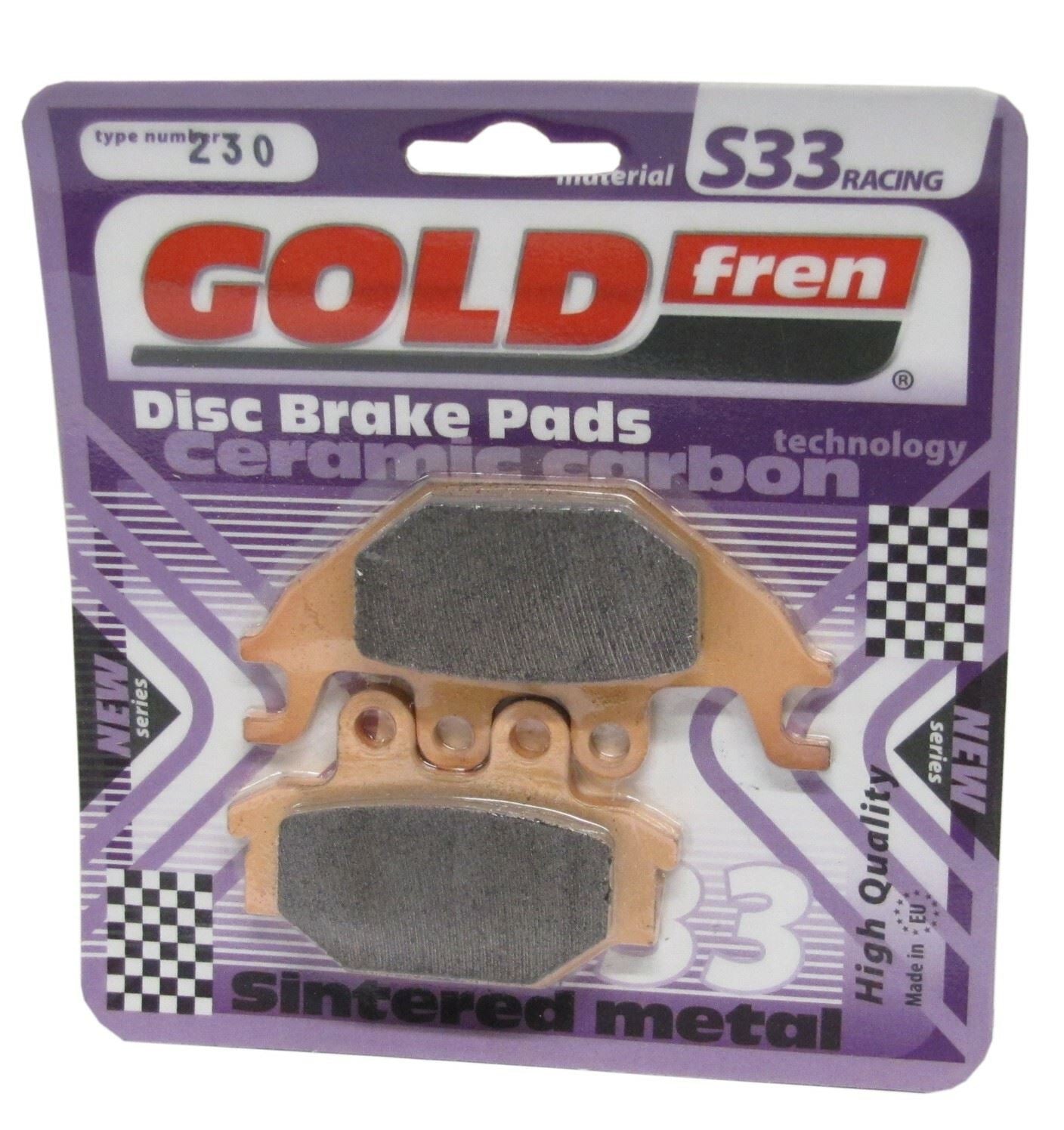 Goldfren Brake Pads S33-230, FA377, VD9026, SBS810, FDB2184, DP967