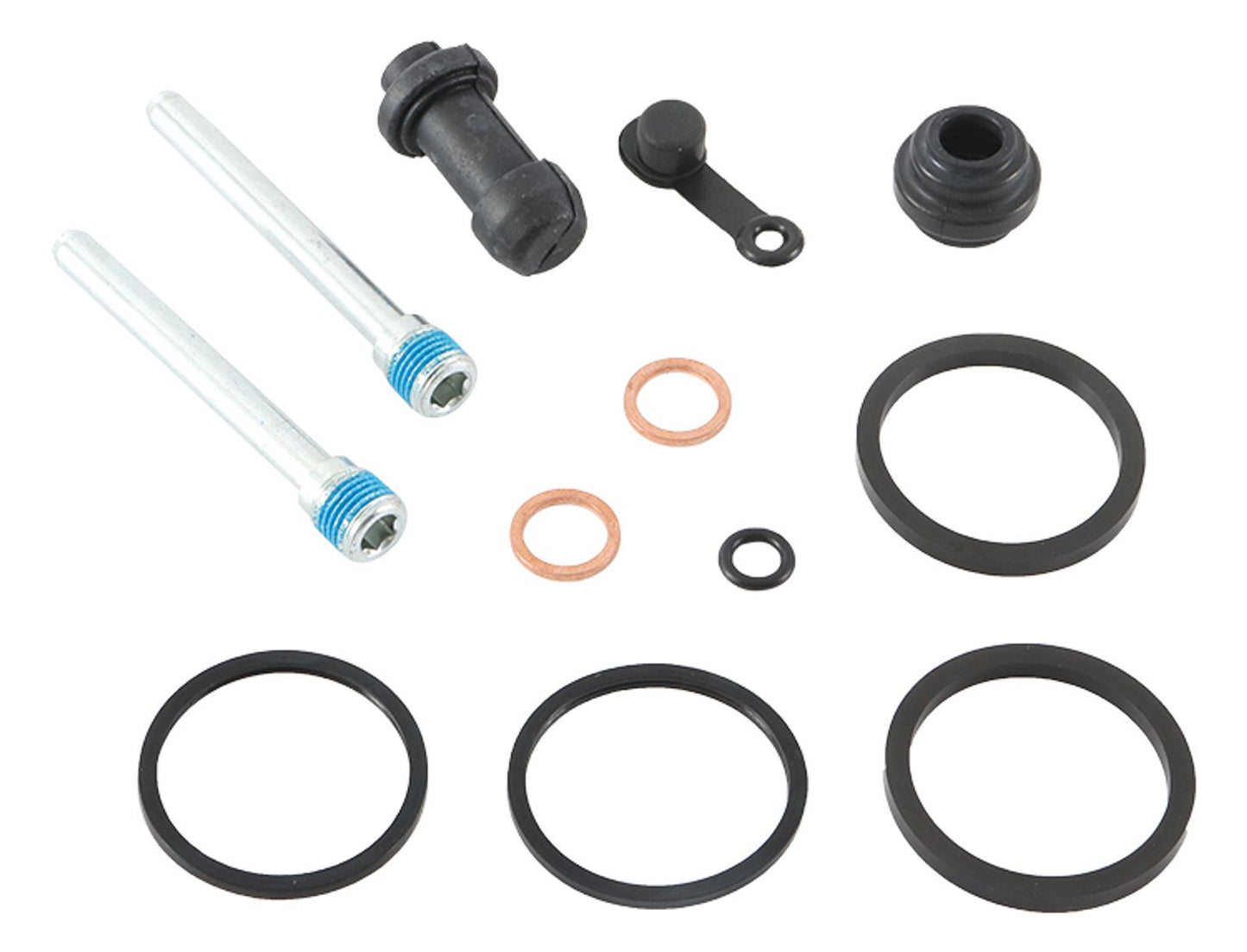 Caliper Rebuild Kit Front Honda CB125TT 1990, NX500 (Euro) 1988, NX500 (Euro) 1989, NX500 (Euro) 1990, NX500 (Euro) 1991, NX500 (Euro) 92-96, NX650 (Euro) 1988, NX650 (Euro) 1991, NX650 (Euro) 89-90, NX650 (Euro) 92-96, VT600C Shadow 1993, VT600C
