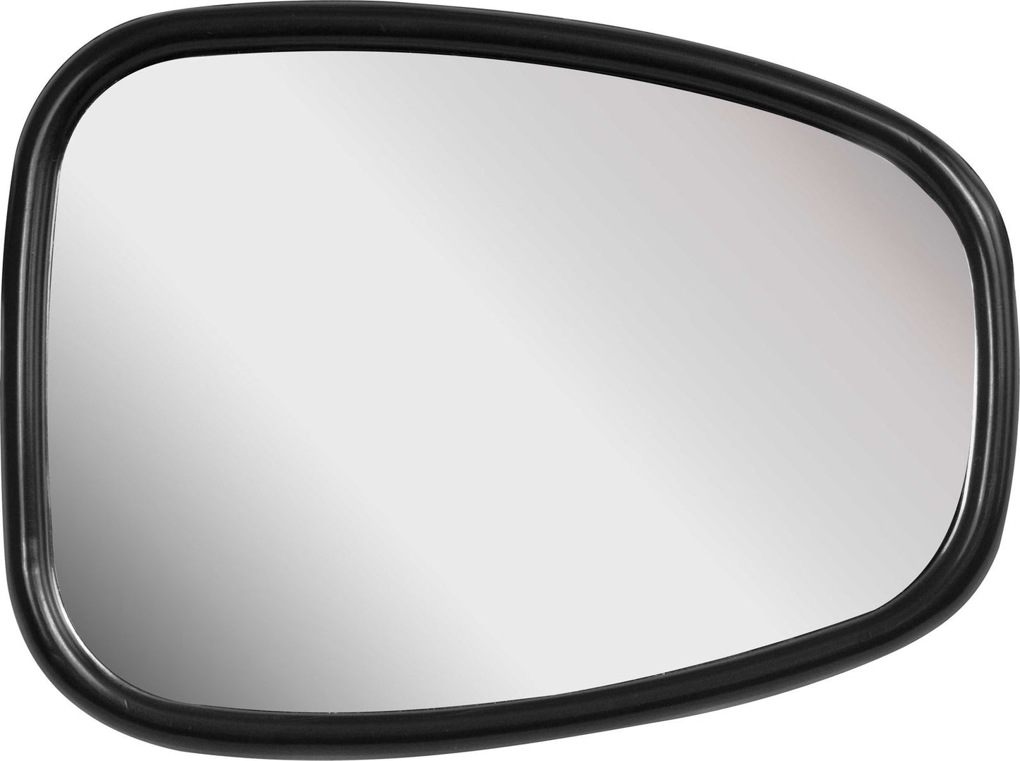 Mirror Left or Right Chrome Square ideal for Lambretta, Vespa (Clamp on the Back)