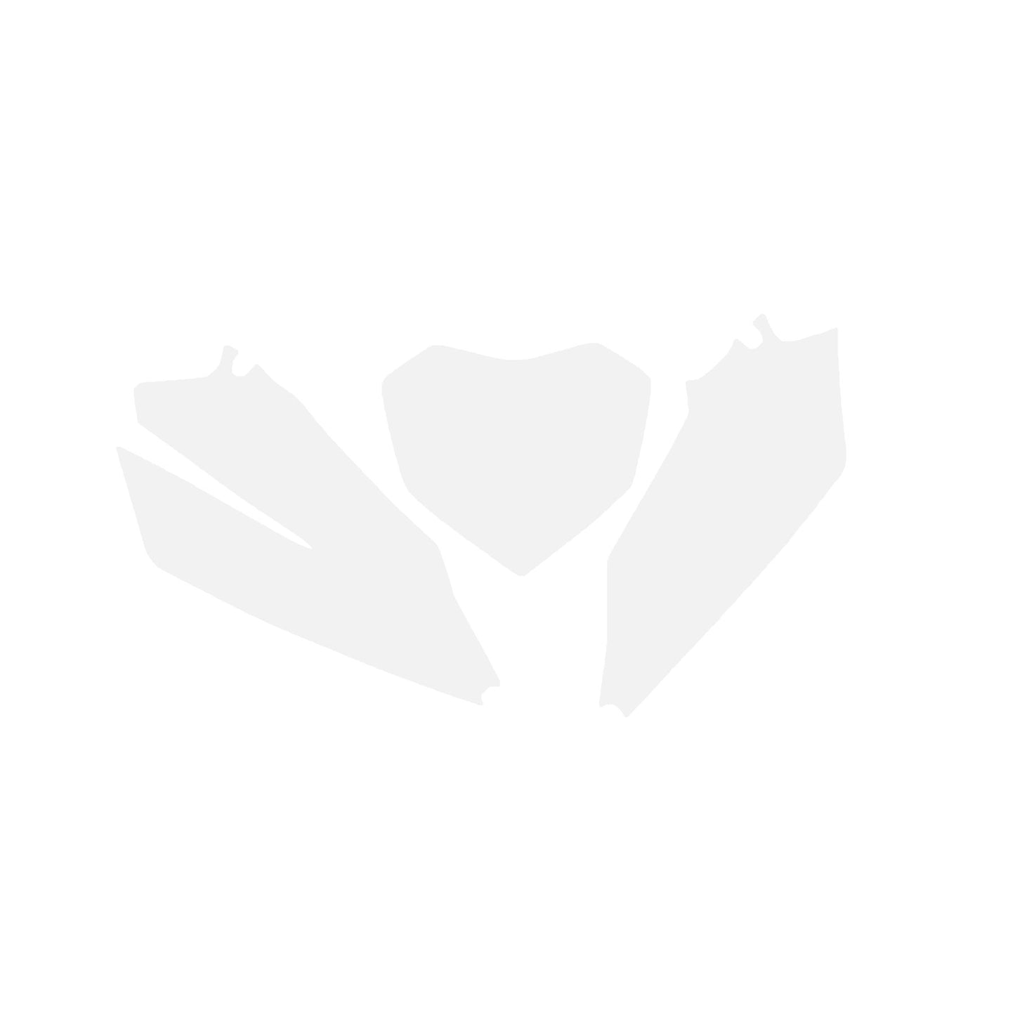 WHITE BACKGROUNDS HONDA CRF250R 2010-2013, CRF450R 2009-2012